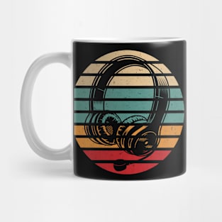 Retro Vintage Headphones Gamer Mug